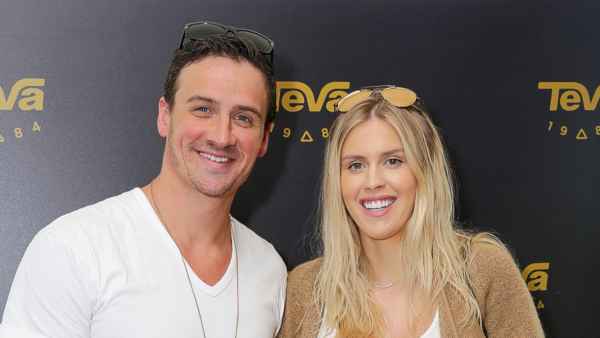 Ryan Lochte and model Kayla Rae Reid attend Kari Feinstein s Pre Oscar Style Lounge GettyImages 644559428