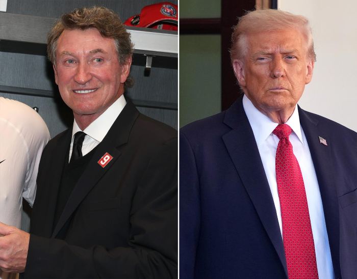 Wayne Gretzky Addresses Backlash Over Friendship With President Trump ...