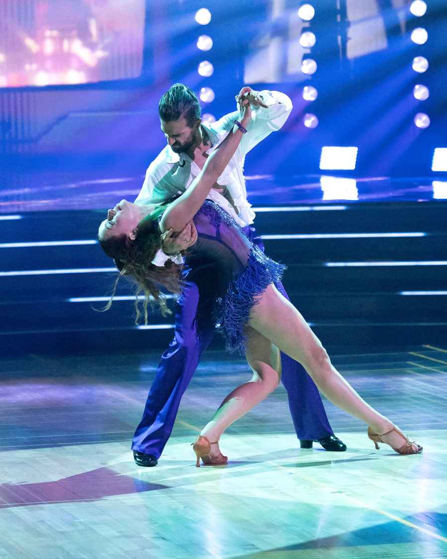 Whitney Leavitt and Mark Ballas Dancing With the Stars Prince Night 02