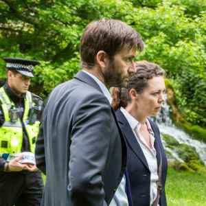David Tennant and Olivia Colman in Broadchurch
