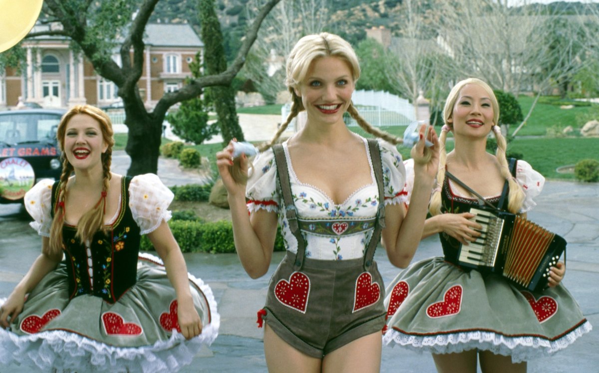 Drew Barrymore, Cameron Diaz, Lucy Liu in Charlie's Angels