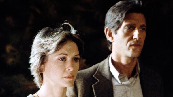 Dee Wallace and Peter Coyote in E.T.