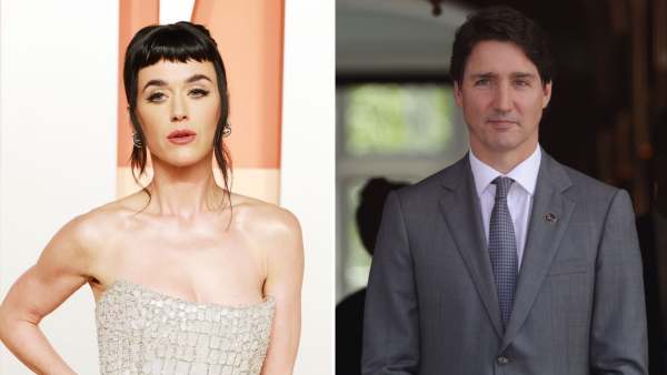 Katy Perry and Justin Trudeau