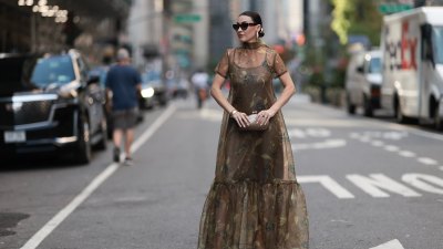 patterned dress