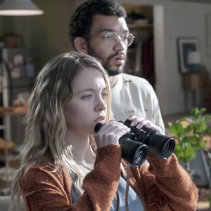 Sydney Sweeney, Justice Smith in The Voyeurs