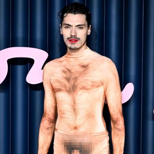 Influencer Lyas Medini Wears Shocking Outfit at 2025 British Fashion Awards