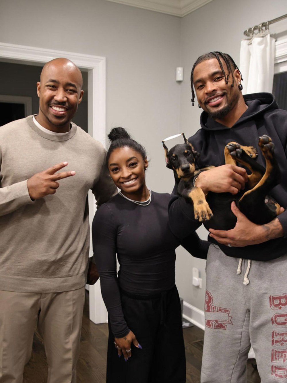 Simone Biles Slammed by PETA for Buying Puppies With Ears Cropped Off From Breeder