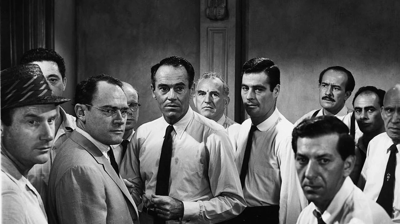 The cast of 12 Angry Men