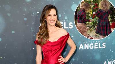 Hilary Swank Shares Rare Photo of Twins After Christmas