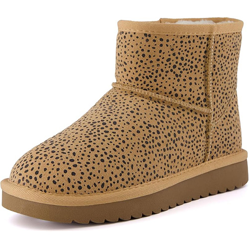 Cushionaire Hipster Pull-On Boot in Cheetah