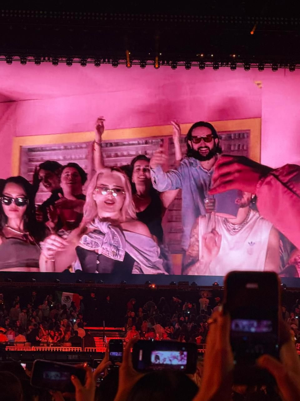 Ana de la Reguera fue invitada VIP de Bad Bunny por segunda ocasión