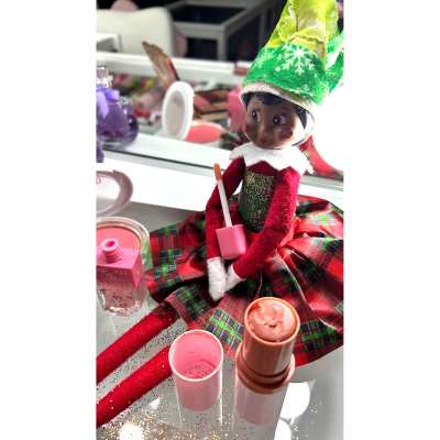 Kim Kardashian and More Celeb Parents Winning the Elf on the Shelf Game