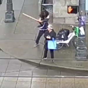 Elderly Womans Eye Gouged Out by Seattle Vagrant With Nailed Board