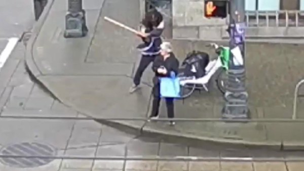 Elderly Womans Eye Gouged Out by Seattle Vagrant With Nailed Board