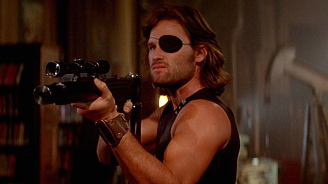 Kurt Russell in Escape From New York