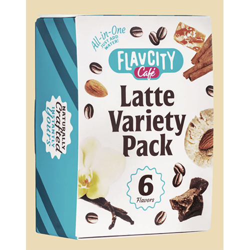 Flav City Instant Latte Variety Pack