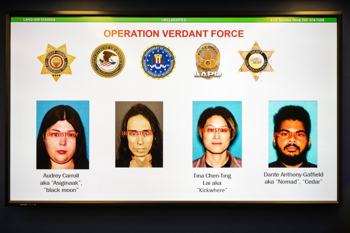 Four Busted in Los Angeles For Plotting Coordinated New Years Eve Bombings