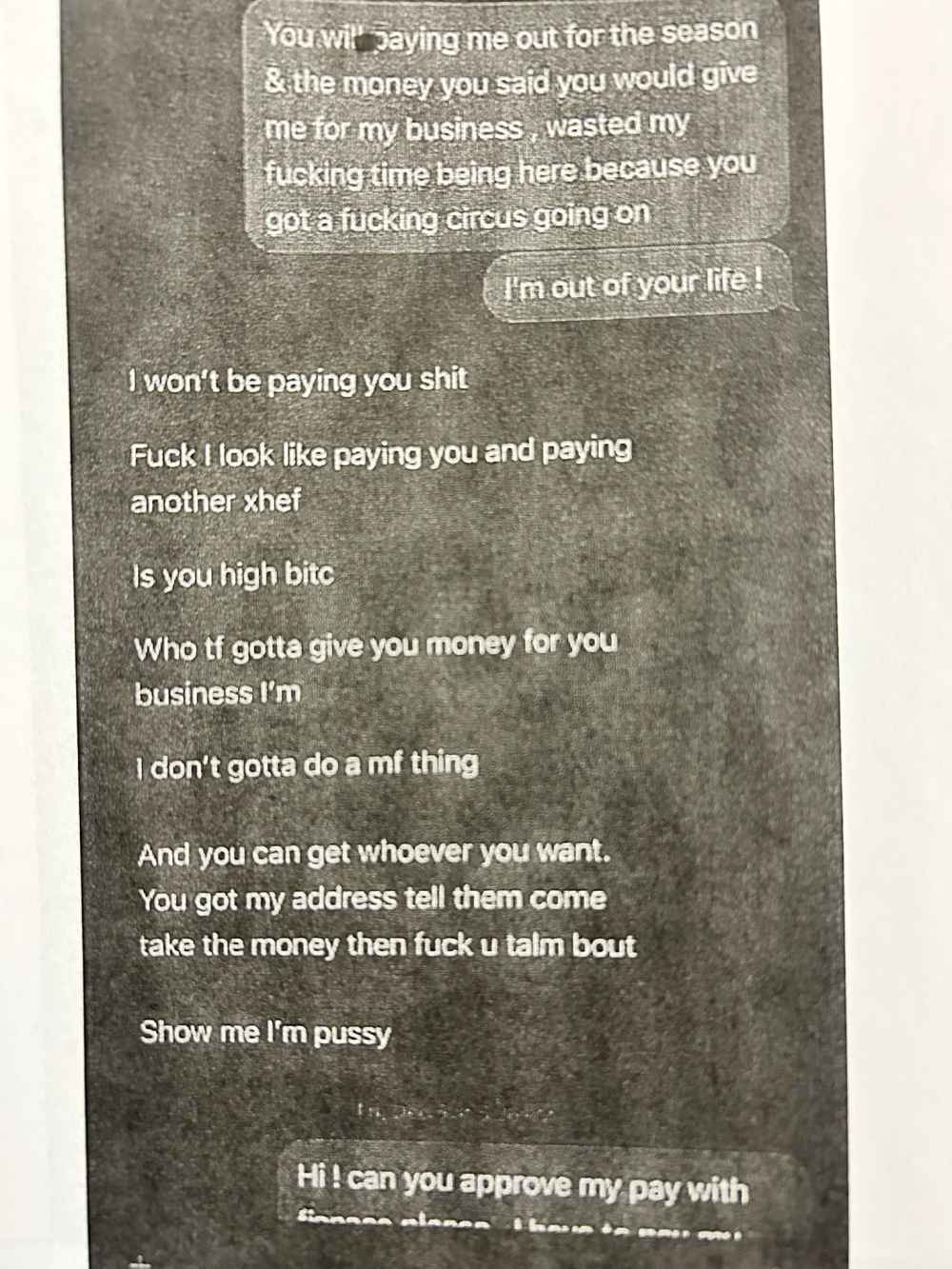 Alleged Text Messages Surface Between Patriots Stefon Diggs and His Accuser