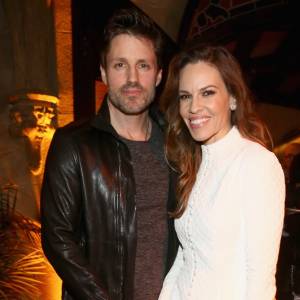 GettyImages-1126683405 Who Is Hilary Swank's Husband Philip Schneider? Inside Their Marriage