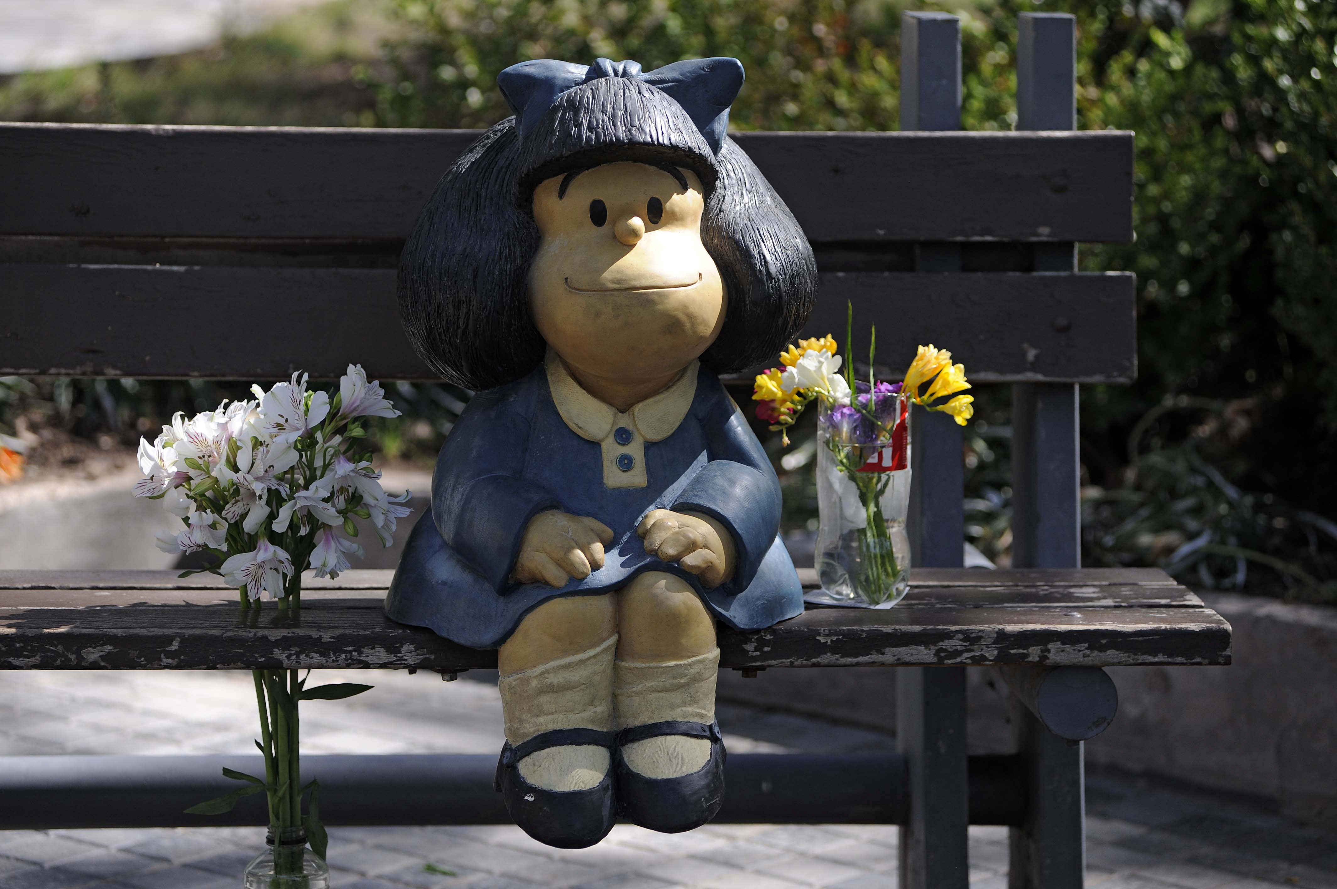Mafalda, personaje de animación doblado por la actriz Susana Klein.