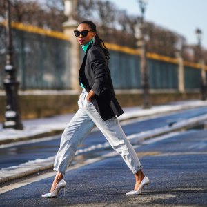 fleece-lined jeans
