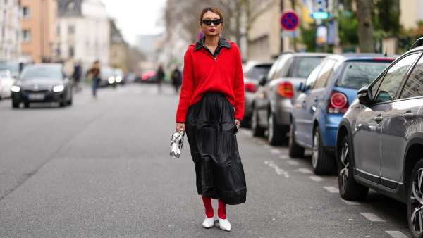 red sweater