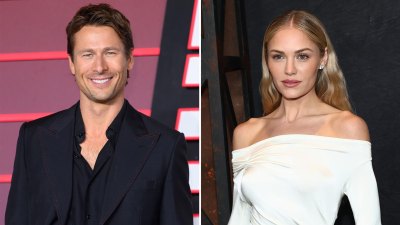 Glen Powell and Michelle Randolph Match in White During Rare Outing Amid Romance