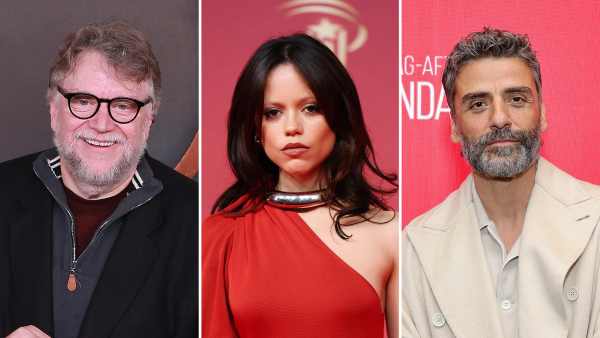 Guillermo del Toro Jenna Ortega y Oscar Isaac