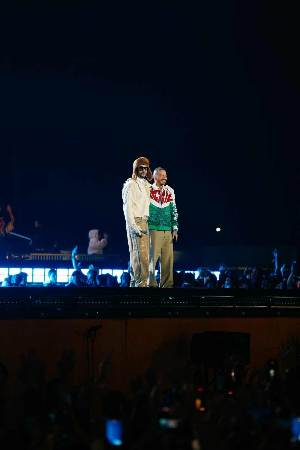 J Balvin y Bad Bunny sellan su reconciliaci&oacute;n en Ciudad de M&eacute;xico.