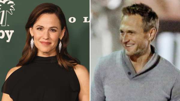 Jennifer Garner and Boyfriend John Miller Have Rare Holiday Outing Exchange Christmas Cookie Tin 2183950247