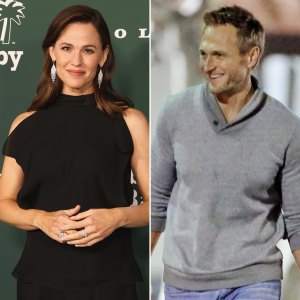 Jennifer Garner and Boyfriend John Miller Have Rare Holiday Outing Exchange Christmas Cookie Tin 2183950247