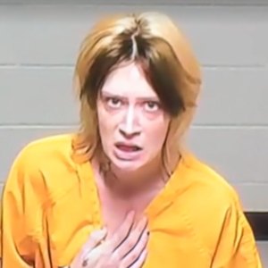 Kansas Mom Accused of Sons Murder Gasps for Air Clutches Chest During Court Appearance