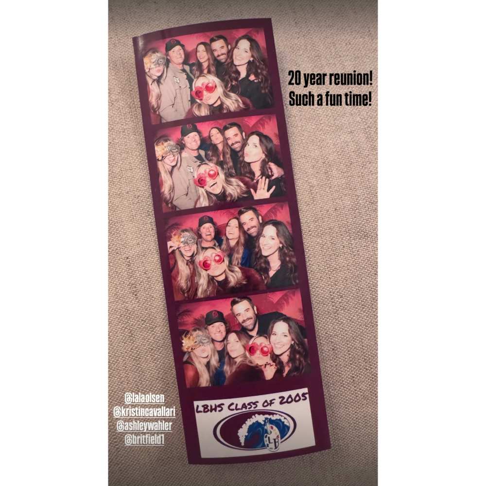 Kristin Cavallari Reunites With Her Laguna Beach Costars for 20 Year High School Reunion