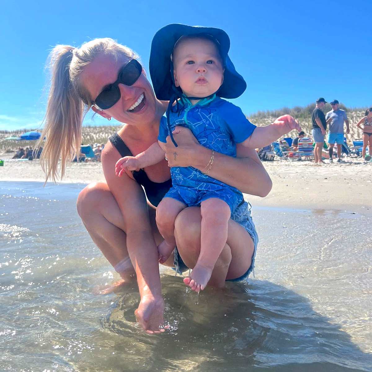 Madeline Gaudreau Honors Late Husband Matthew in 1st Birthday Post for Son Tripp