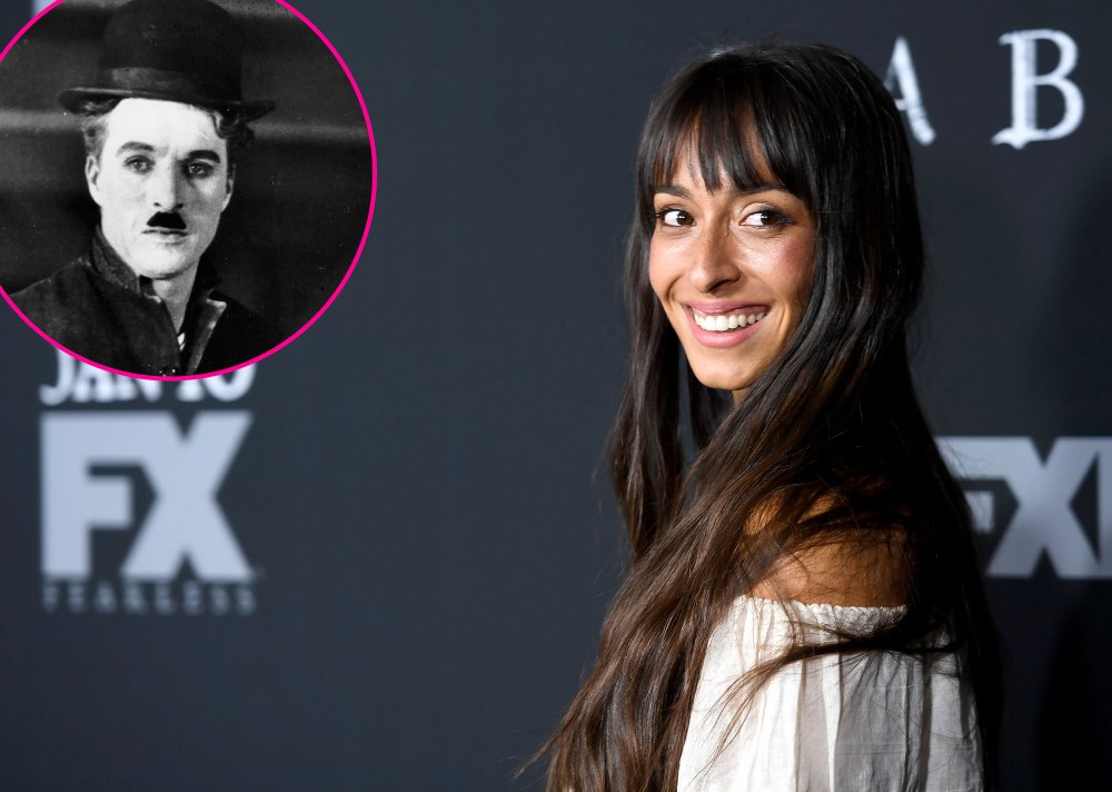 Promo Oona Chaplin y su abuelo Charlie Chaplin