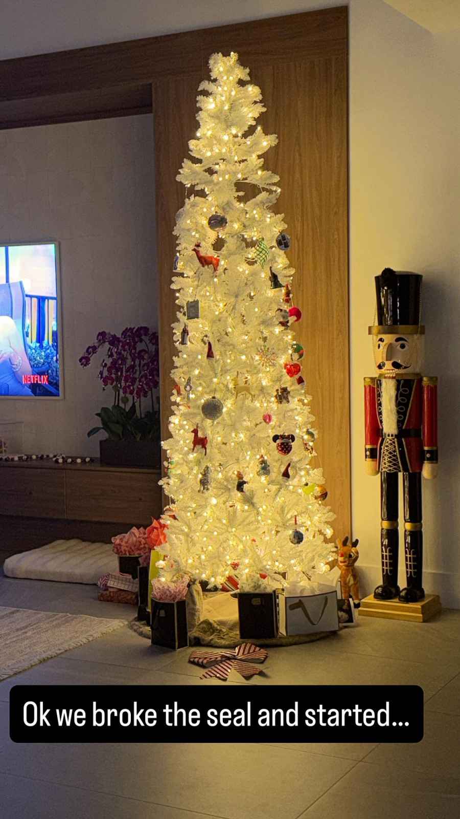 Stars Decorate for the 2025 Holidays Khloe Kardashian Selena Gomez and More Celebrities Festive Homes Bethenny Frankel