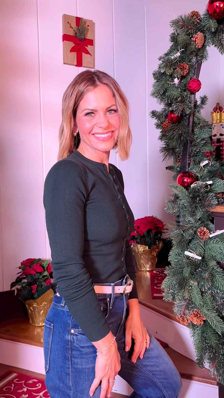 Stars Decorate for the 2025 Holidays Khloe Kardashian Selena Gomez and More Celebrities Festive Homes Candace Cameron Bure