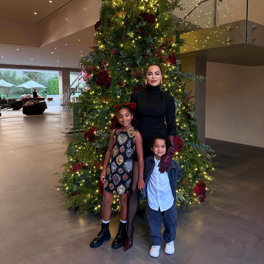 Stars Decorate for the 2025 Holidays Khloe Kardashian Selena Gomez and More Celebrities Festive Homes Khloe Kardashian lead