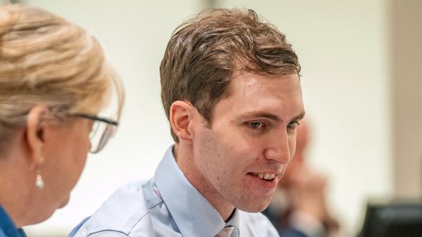 Tyler Robinson accused of fatally shooting Charlie Kirk appears during a hearing in Fourth District Court GettyImages 2250704341