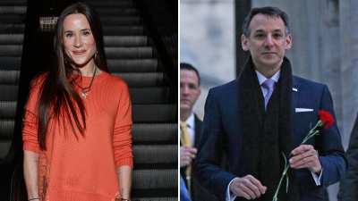 Ashley Biden and Howard Krein