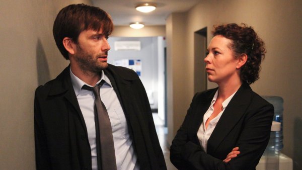 David Tennant and Olivia Colman in Broadchurch