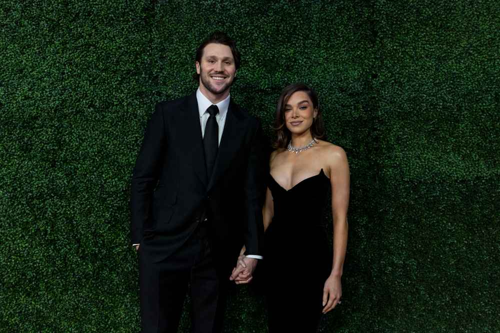 Josh Allen and Hailee Steinfeld