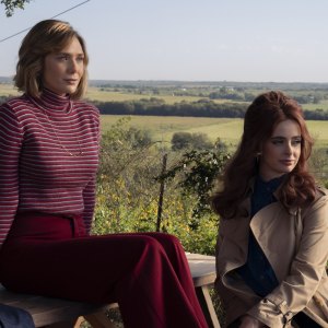 Elizabeth Olsen and Krysten Ritter in Love & Death