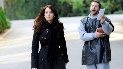 Jennifer Lawrence and Bradley Cooper in Silver Linings Playbook