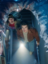 Gaten Matarazzo and Joe Keery in Stranger Things season 5