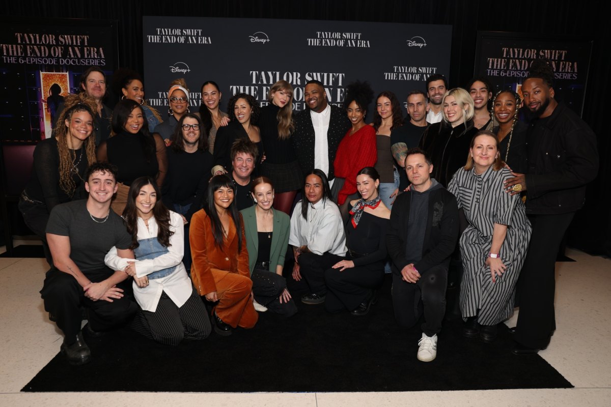 Taylor Swift Makes Surprise Appearance at End of an Era Screening Before Emotional Docuseries