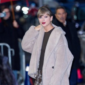 NEW YORK, NY - DECEMBER 10: Taylor Swift is seen on December 10, 2025 in New York City. (Photo by XNY/Star Max/GC Images)