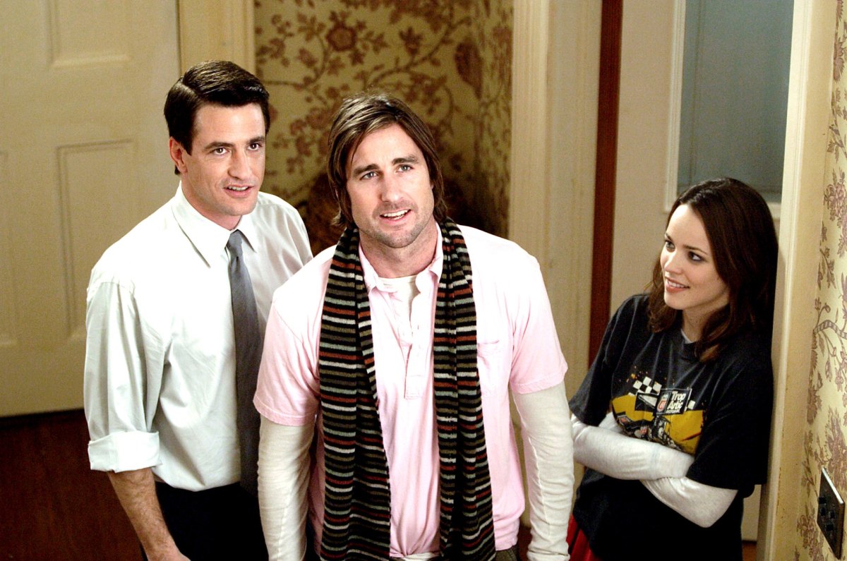 Dermot Mulroney, Luke Wilson and Rachel McAdams in The Family Stone