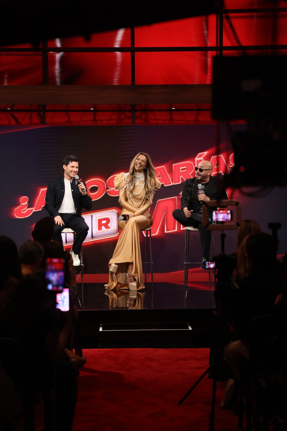 Jorge Loza, Cecilia Galliano y Lupillo Rivera