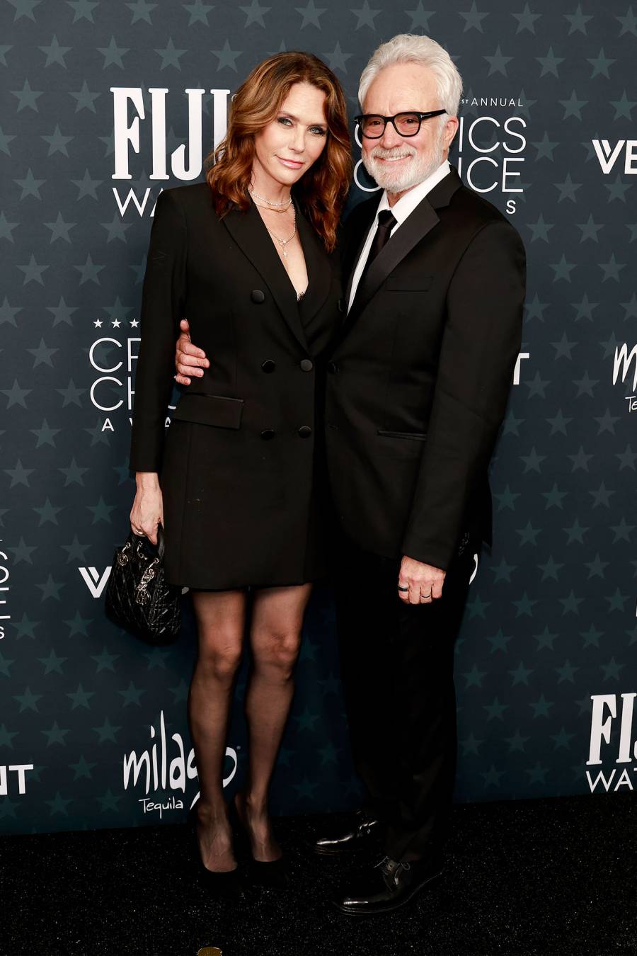 Amy Landecker and Bradley Whitford Red Carpet Arrival 2026 Critics Choice Awards
